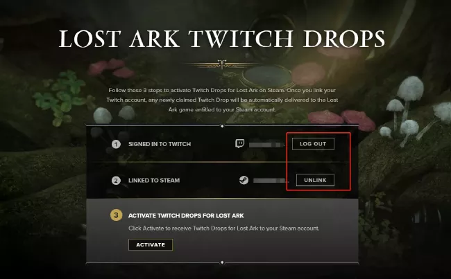 How do I claim Lost Ark Twitch drops?
